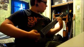 recreant guitar cover with sweeps [upl. by Longo333]