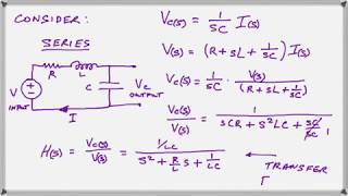 Transfer Functions for RLC circuits and motors [upl. by Atnuahs]