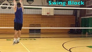 Middle Blocker Footwork  How to BLOCK a Volleyball Tutorial part 12 [upl. by Ydnor]