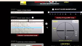 How To Use The Nikon BDC Reticle and SpotOn Software [upl. by Utley400]