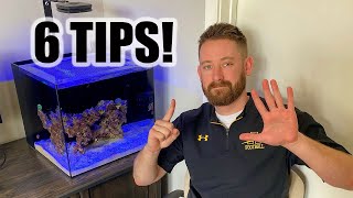 Tips for Beginner Reefers  Nano Saltwater Reef Tanks [upl. by Jamnis]