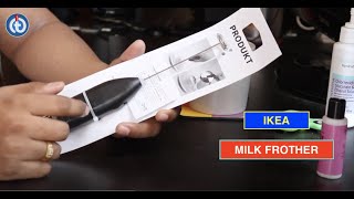 IKEA MILK FROTHER Review amp Battery Installation [upl. by Eileen]