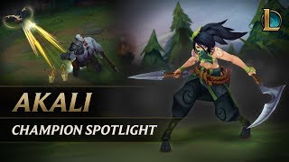 Akali Champion Spotlight  Gameplay  League of Legends [upl. by Adnwahsar]