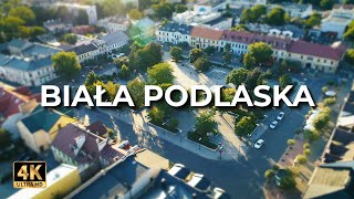 Biała Podlaska z drona  Biała Podlaska z lotu ptaka  Cinematic  LECE W MIASTO™ 4k [upl. by Yar]