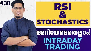 RSI amp Stochastics Indicator Strategy for Profits in Intraday Trading  Learn Technical Analysis E 30 [upl. by Paddie284]