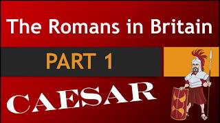 KS2 History The Romans in Britain  PART 1 Julius Caesar [upl. by Crandell584]