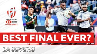 LA SEVENS FINAL  SOUTH AFRICA v FIJI [upl. by Collete]