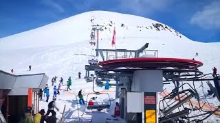 At least 8 injured when ski lift malfunctions [upl. by Ibmab]