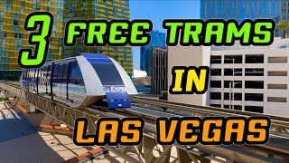 Free Trams in Las Vegas [upl. by Lebasiram]