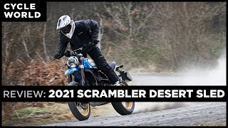 2021 Ducati Desert Sled Review [upl. by O'Malley]