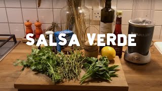 How to Make a Quick Salsa Verde in a NutriBullet [upl. by Ailam]