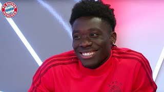 Alphonso Davies First Interview in German [upl. by Gine]