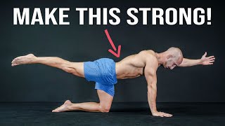 5 Exercises for a Strong Lower Back NO MORE PAIN [upl. by Tehr]