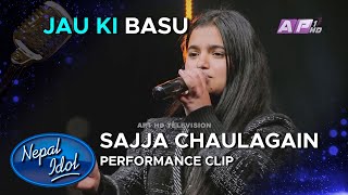 Jau Ki Basu  Sajja Chaulagain  Nepal Idol Season 3  Base Camp  AP1HD [upl. by Trofmoc]