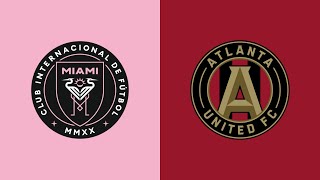 HIGHLIGHTS Inter Miami CF vs Atlanta United FC  July 25 2023 [upl. by Trefor]