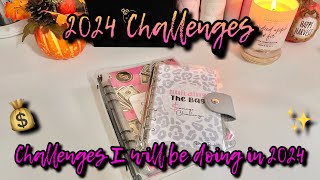 MY SAVINGS CHALLENGES FOR 2024  SAVINGSCHALLENGES2024 [upl. by Elcin]