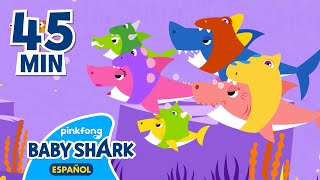 Mix  Tiburón Bebé Remix  Canciones Infantiles  Recopilación  Baby Shark en Español [upl. by Mellman357]