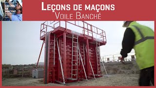 Les bons gestes en maçonnerie  Voile Banché [upl. by Aneret]