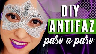 Cómo hacer un antifaz fácil  DIY Blings Maquillaje Artístico [upl. by Azrim893]