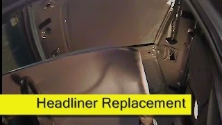 Headliner replacement 9397 Ford Ranger How To DIY [upl. by Dorelle]