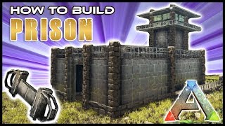 Prison How To Build  Ark Survival [upl. by Geoffry164]