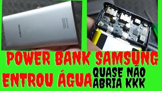 Como Abrir Carregador Portátil Samsung 10000mah [upl. by Hgielrac]