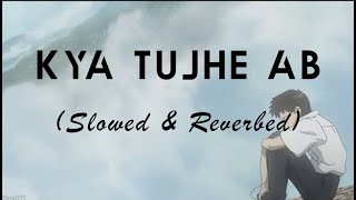 Kya Tujhe Ab  Falak Shabir  Slowed amp Reverbed [upl. by Terryl]