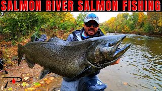 Salmon Fishing New Yorks World Famous Salmon River [upl. by Normie923]