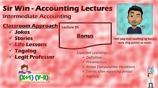 Lecture 05 Bonus Liabilities Intermediate Accounting [upl. by Atnuahs]