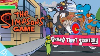 The Simpsons Game  Full Game Walkthrough PSP Version Gameplay [upl. by Enawd]