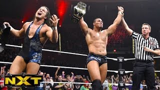 Look back at American Alphas NXT Tag Team Title victory WWE NXT April 6 2016 [upl. by Enytsuj]