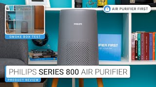 Philips Series 800 Air Purifier  Trusted Review  Smoke Test [upl. by Abeu444]