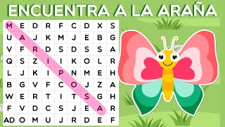 SOPA DE LETRAS quotLOS INSECTOSquot Encuentra El Nombre En La Sopa De Letras  MENTE MAESTRA [upl. by Atiral]