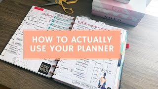 How To Actually Use Your Planner [upl. by Nesto]