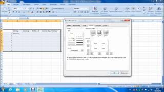 Excel Tutorial Stundenplan erstellen [upl. by Fae543]