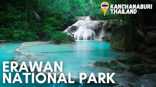 Erawan National Park Thailands Most Beautiful Waterfalls [upl. by Postman]