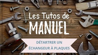 Détartrer un échangeur à plaques [upl. by Lehet]