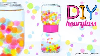 How To Make An Orbeez Hourglass – DIY Water Beads Liquid Hourglass [upl. by Ahsieka209]