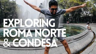 Exploring Roma Norte amp Condesa in Mexico City [upl. by Nitsua198]