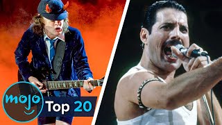 Top 20 Greatest Rock Bands [upl. by Jaenicke679]