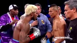 Jezreel Corrales vs Robinson Castellanos BAD Highlights HBO Boxing [upl. by Adiuqram]