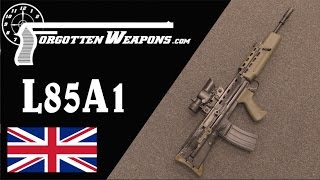 Enfield L85A1 Perhaps the Worst Modern Military Rifle [upl. by Anirtal]