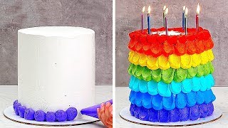 17 MANERAS RÁPIDAS Y FÁCILES DE DECORAR UN PASTEL [upl. by Arther205]