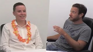 Dave Portnoy Interviews Potential Barstool HQ Interns [upl. by Rotkiv]