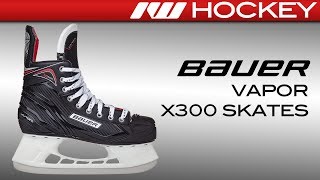 2017 Bauer Vapor X300 Skate Review [upl. by Nirat653]