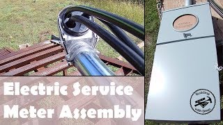 04 Service Entrance Power Pole Assembly [upl. by Julia]