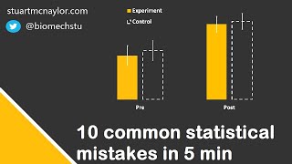 Ten Statistical Mistakes in 5 Min [upl. by Angil949]