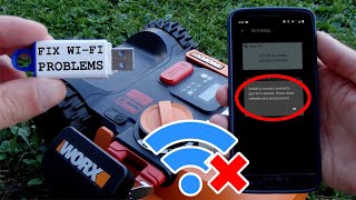 WORX Landroid WR142E • How to fix wifi connection problems and app configuration errors [upl. by Celeste]