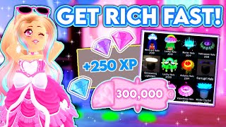 FAST How To Become RICH in Royale High  ROBLOX Royale High Diamond Farming amp Trading Guide 2021 [upl. by Nryhtak590]