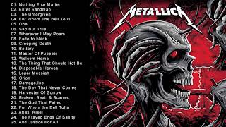 Best Of Metallica  Metallica Greatest Hits full Album [upl. by Abehsile]